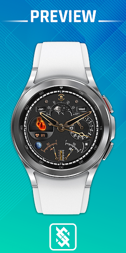 Android application BFF3-Black Analog Pattern HUD screenshort