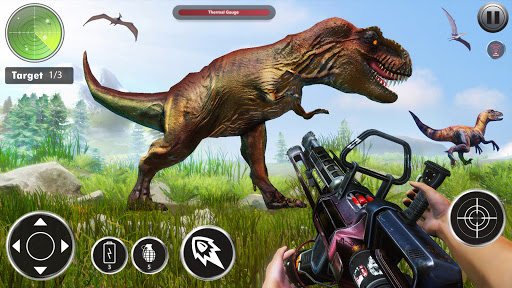 Wild Dinosaur Hunting 3D- Dino Hunter Game Offline apkpoly screenshots 9