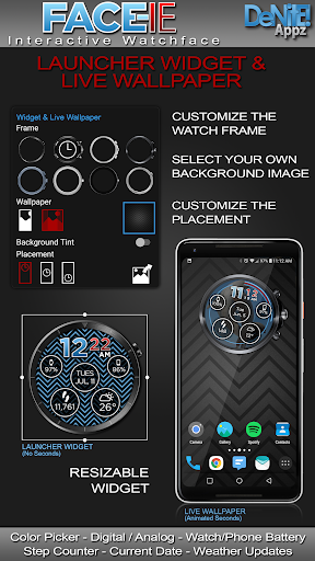 FACE-ie HD Watch Face Screen 3