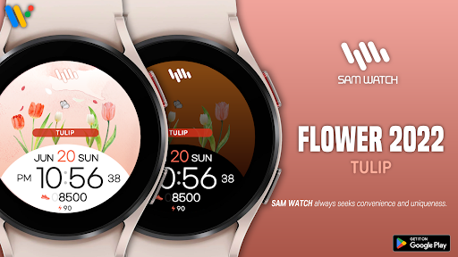 Android application SamWatch Flower 2022 Tulip screenshort