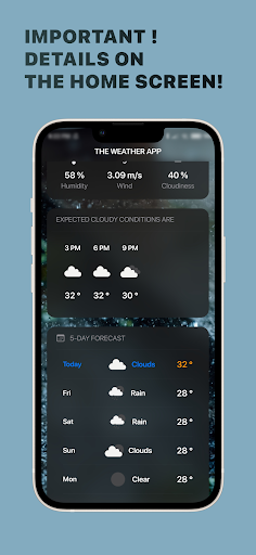 The Weather App Screen 3
