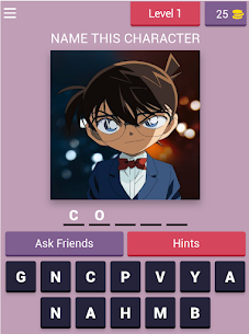 QUIZLOGO Detective Conan v8.7.4z MOD APK(Unlimited money)Free For Android 8