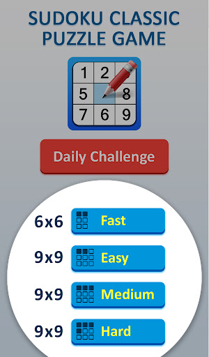 Sudoku Classic Puzzle Game Screen 3