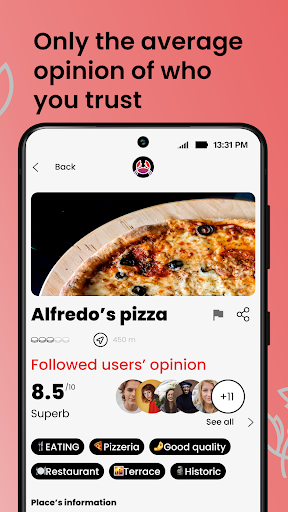 CRUBSTER: restaurant reviews Screen 2
