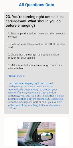 Driving Theory Test UK Screen 3