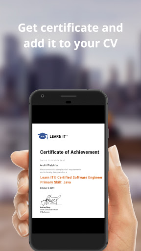 Learn IT: Java Tests (For all) Screen 3