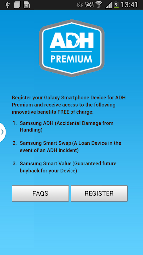 Android application Samsung ADH Premium screenshort