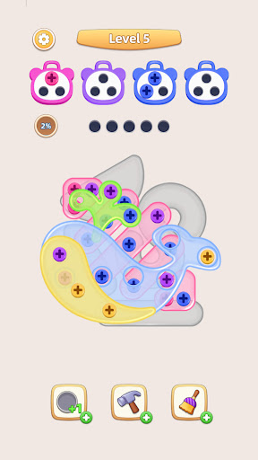Screw Nuts Out: Pin Jam Puzzle Screenshot