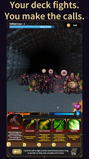 La Tour de Nizareth : Deck RPG Capture d'Écran du Jeu Android 1