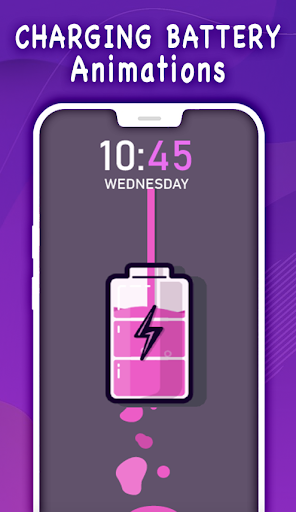 Battery Charging Animation 3D screenshot 2