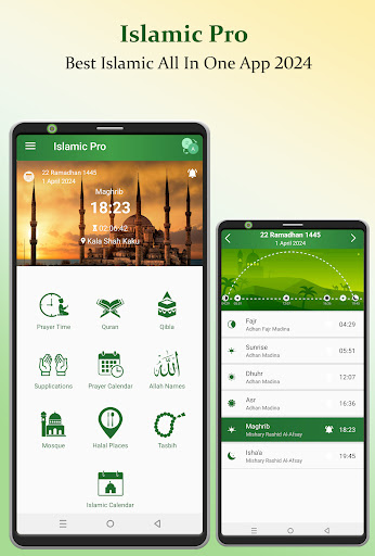 Android application Muna Islamic Pro: Prayer Times screenshort