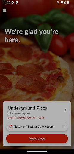 Underground Pizza Screen 2