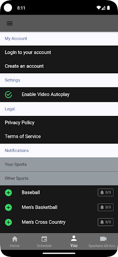 UD Spartans Screen 3