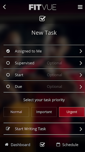 FitVue Staff Screen 3