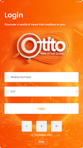 OTITO News In Just 2 Lines