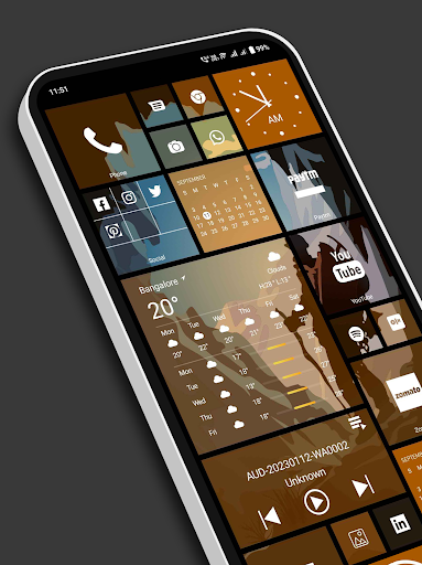 WinTiles Launcher - win style Screen 2