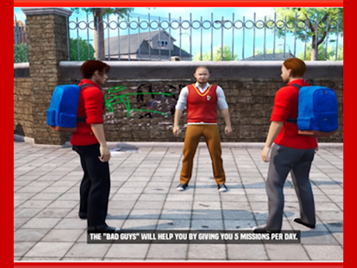 Bad Guy Rush At School Help