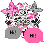 GO SMS - Cute Butterfly 8 icon