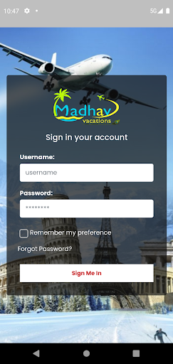 Madhav Vacation Screen 2