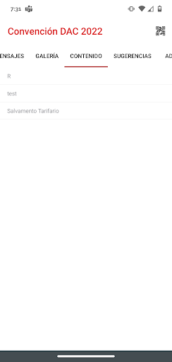 DAC APP Screen 3