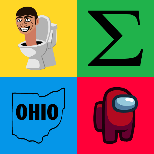Brainrot Quiz - Tiktok Trivia Logo