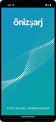 Android application Önizşarj screenshort