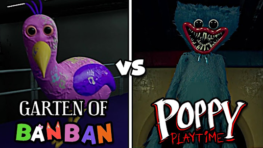 Banban Battle Garten vs Poppy