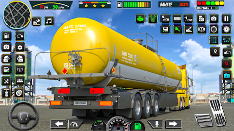 ユーロ 油 トラック 運転中 ゲームのおすすめ画像3