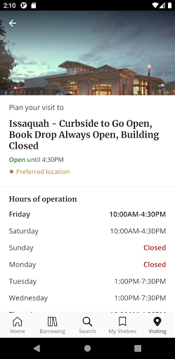 KCLS Screenshot