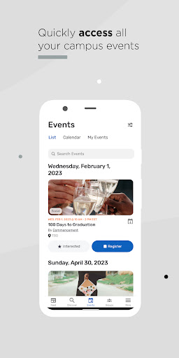 The Bowdoin College App Screen 3
