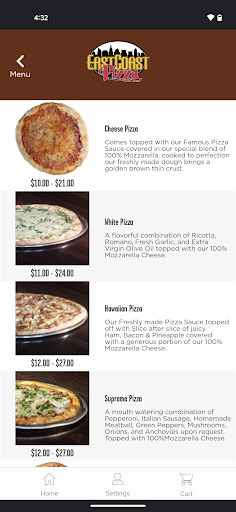 East Coast Pizza Riverview Screen 3