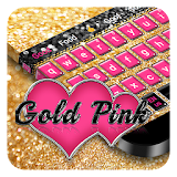 Gold Pink Keyboard icon