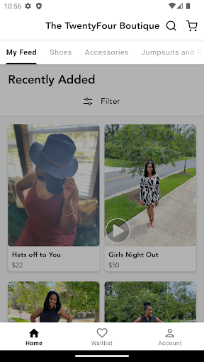 Android application The TwentyFour Boutique screenshort