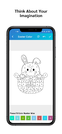 Easter Color by Number Screen 3
