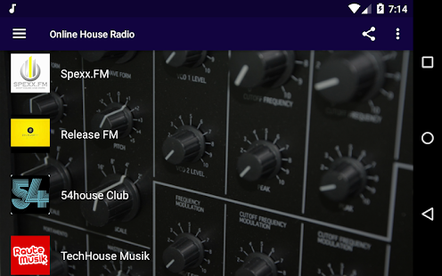 Online House Radio - Electronic Music Screenshot