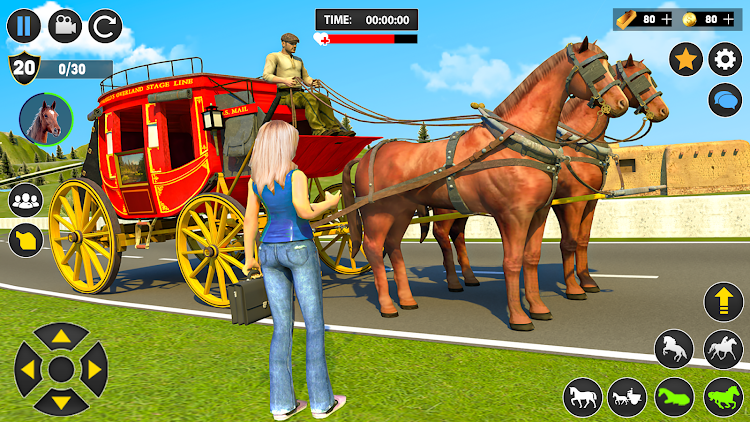 Horse Cart Transport Taxi Game - 1.23 - (Android)