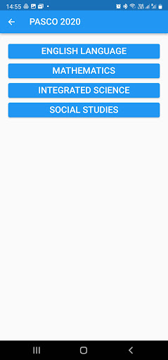 Pasco wassce Screen 2
