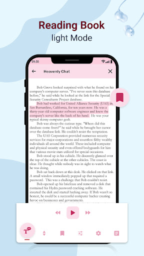 Book Reader Reads Aloud Books