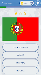 Desenho de Mapa mudo de Portugal com Regiões para colorir