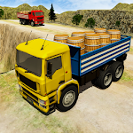 Cover Image of Скачать 3D Euro Truck Driving Simulator - Real Cargo Game 1.0 APK