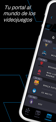 Android application Movistar GameClub screenshort