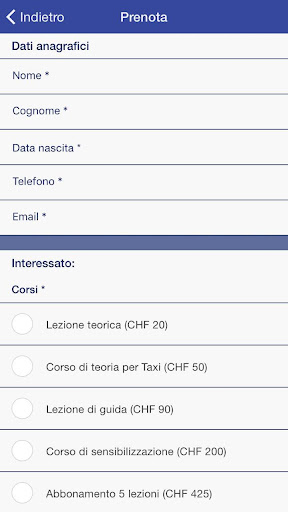 Scuola guida Lugano Screen 3