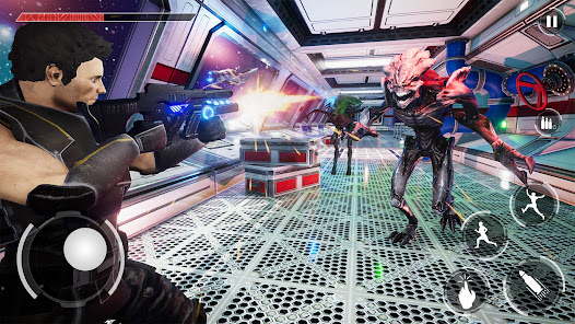 Captura 1 Space Shooter Alien Games FPS android
