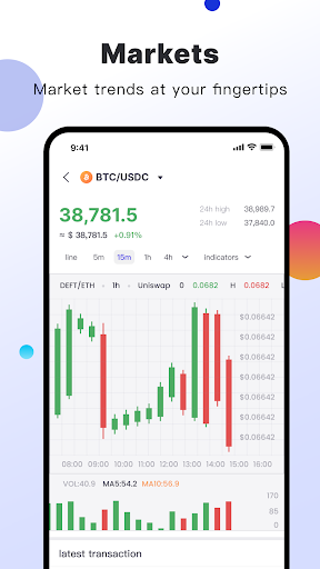 Bixin - Virtual Assets Trading Screen 3