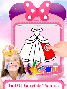 Pink Little Talking Princess Baby Phone Kids Game 9.0.2 APK screenshots 2