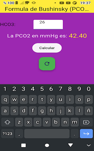 Formula de Bushinsky ( pCO2 ) screenshot 13