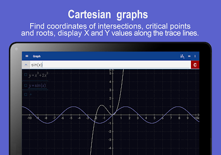 Graphing Calculator + Math Screenshot