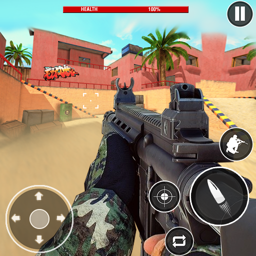 Gunfire Strike: 군인 게임 서든어택 fps