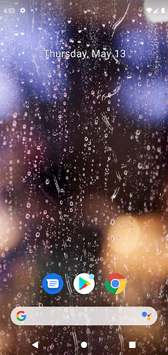 Rain Video Wallpaper Screen 2