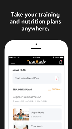 Your Body Virtual Trainer Screen 2